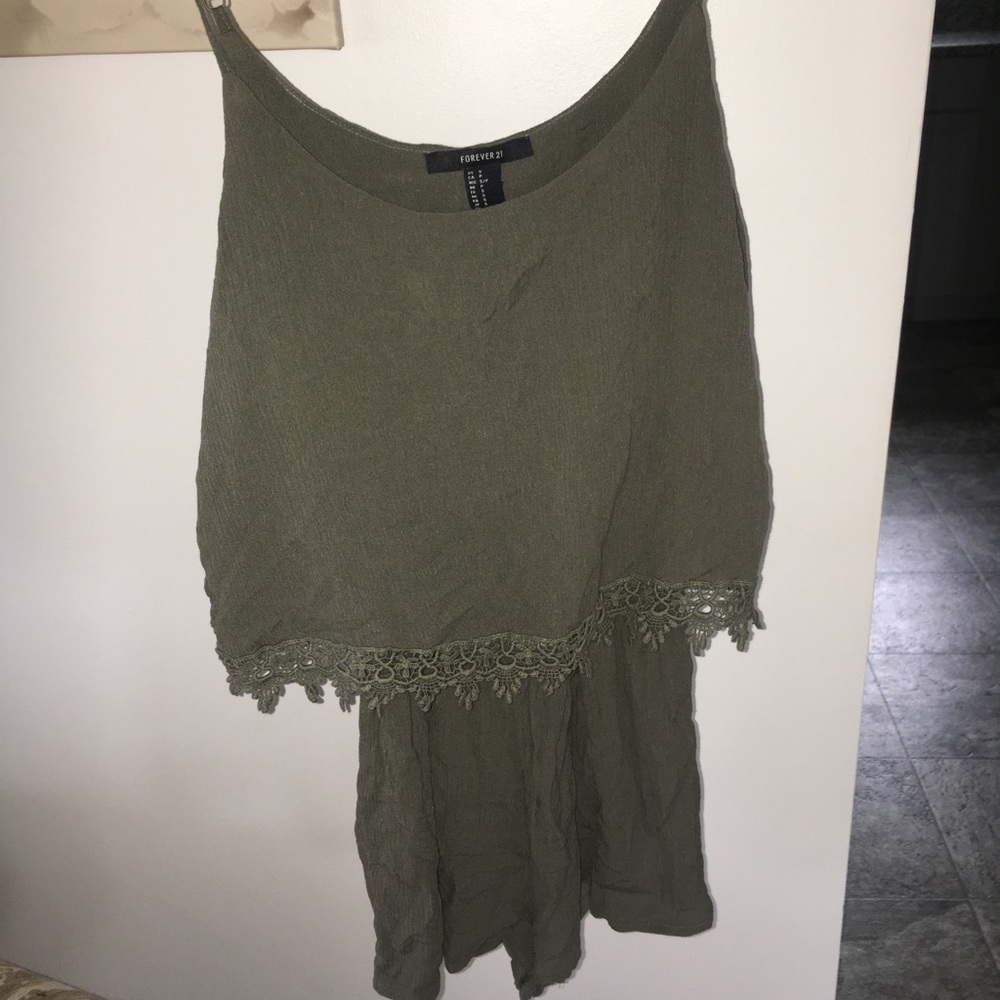 Olive romper